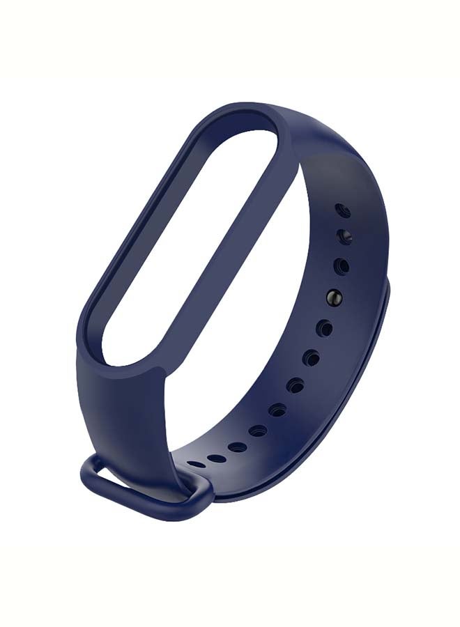 MARGOUN - Replacement Silicone Band Strap For Xiaomi Mi 5/6 Midnight Blue - Image 1