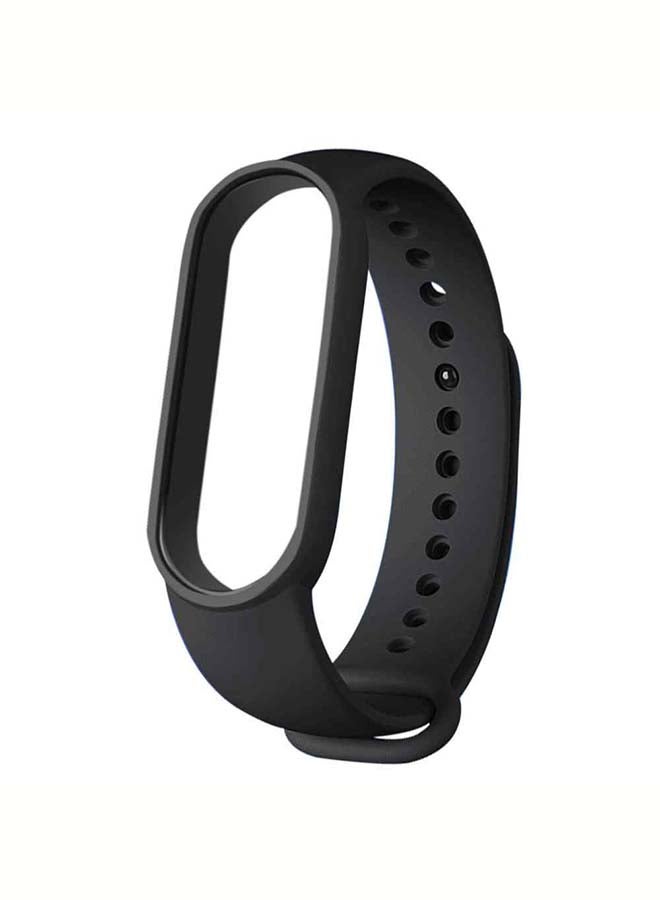 MARGOUN Replacement Silicone Band Strap For Xiaomi Mi 5/6 Black  - Image 5