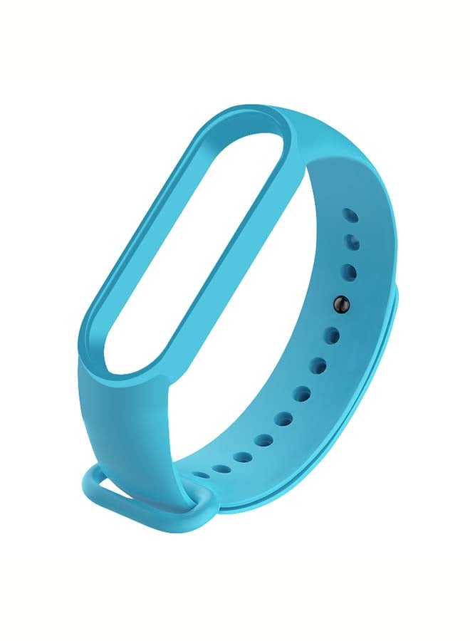 MARGOUN Replacement Silicone Band Strap For Xiaomi Mi 5/6 Sky Blue - Image 2