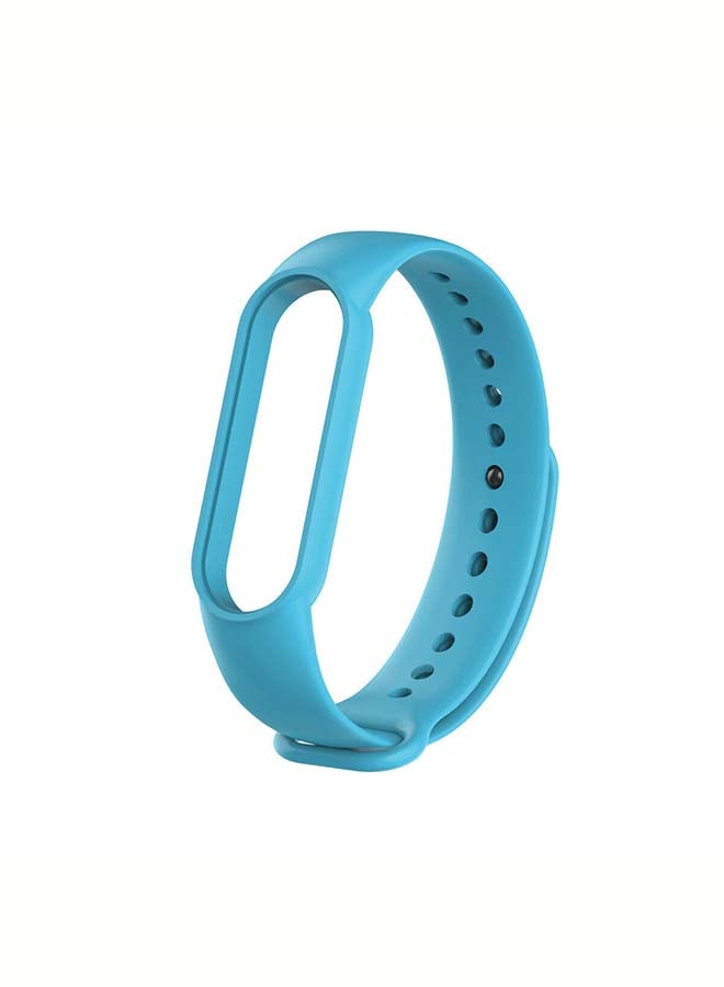 MARGOUN Replacement Silicone Band Strap For Xiaomi Mi 5/6 Sky Blue - Image 1