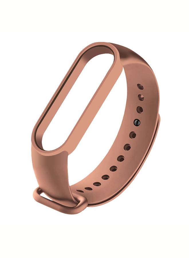 MARGOUN - Replacement Silicone Band Strap For Xiaomi Mi 5/6 Brown - Image 1