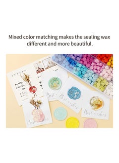 Generic 600-Colorful Sealing Wax Beads Stamps Multicolour  - Image 5