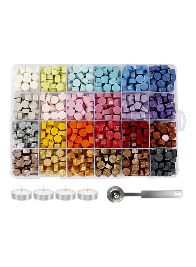 Generic 605-Piece Wax Seal Stamp Kit Multicolour  - Image 1
