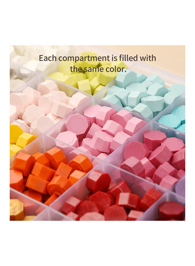 200-Piece Sealing Wax Beads with Box Multicolour - Image 3