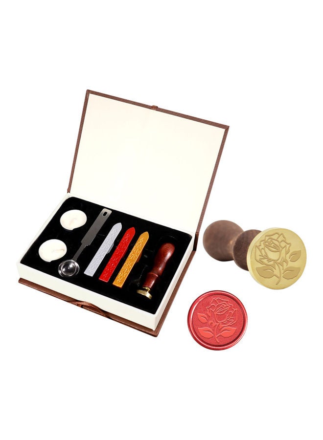 7-Piece Wax Seal Stamp Set Multicolour - v1631685548/N50862347A_1