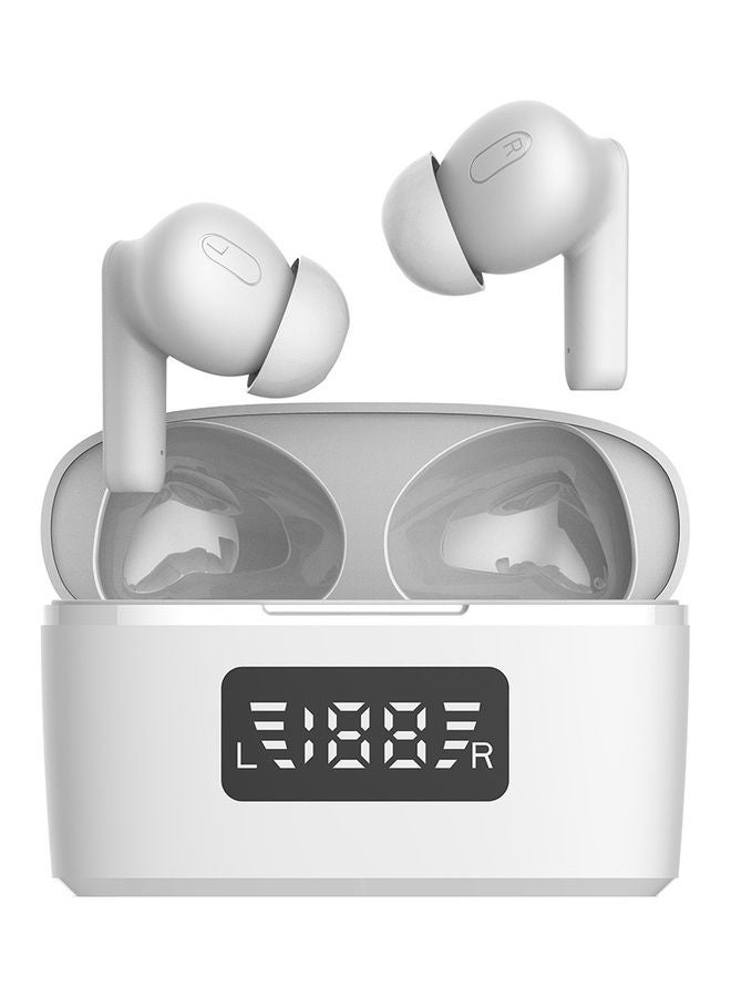 Wireless BT 5.0 In-Ear Earplugs White  - Image 1