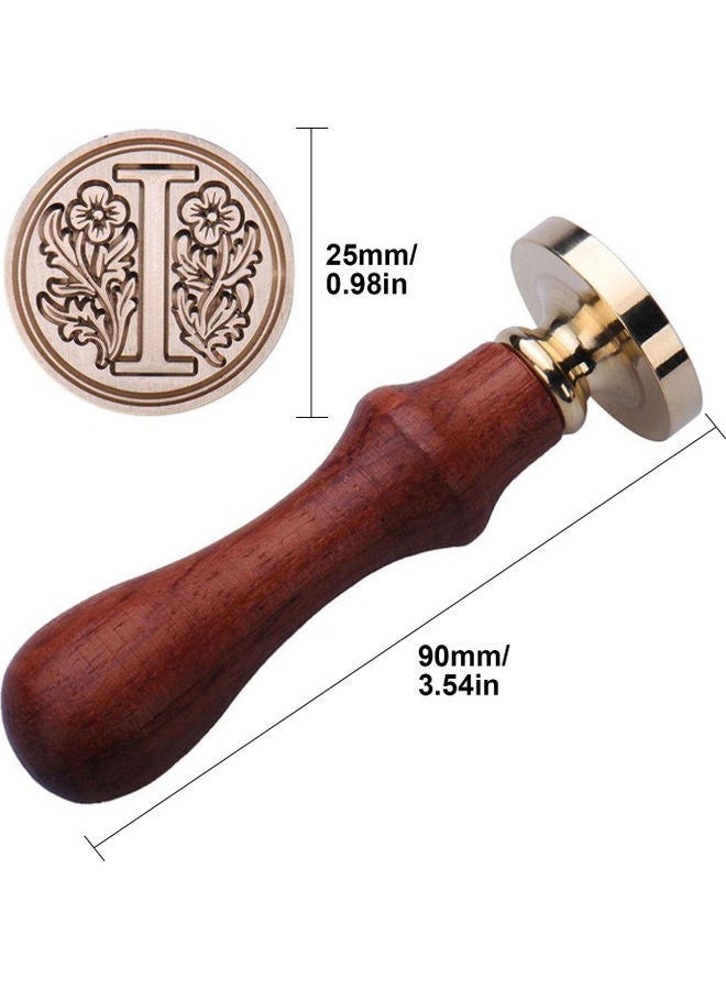 7-Piece Wax Seal Stamp Set Multicolour
