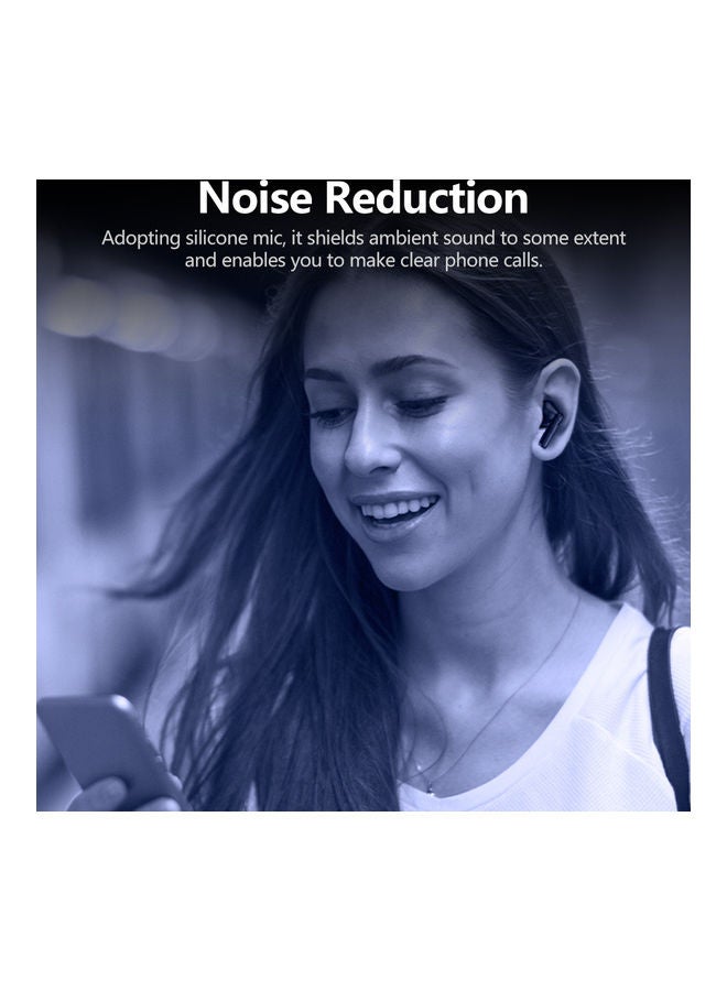 Bt 5.0 In-Ear Noise Reduction Earplugs Black  - Image 2