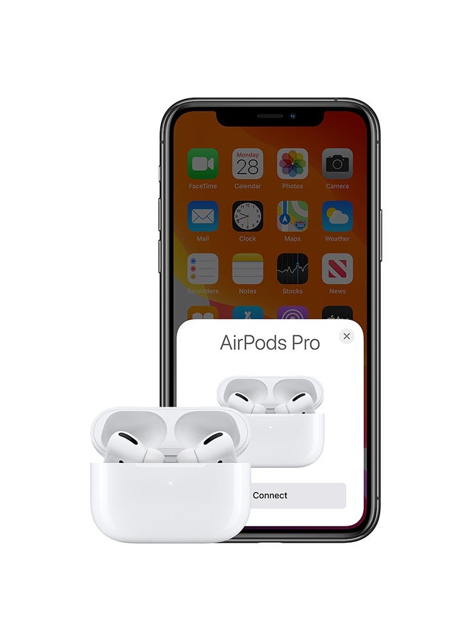 Apple - Refurbished AirPods Pro Wireless Earphones White - Image 1