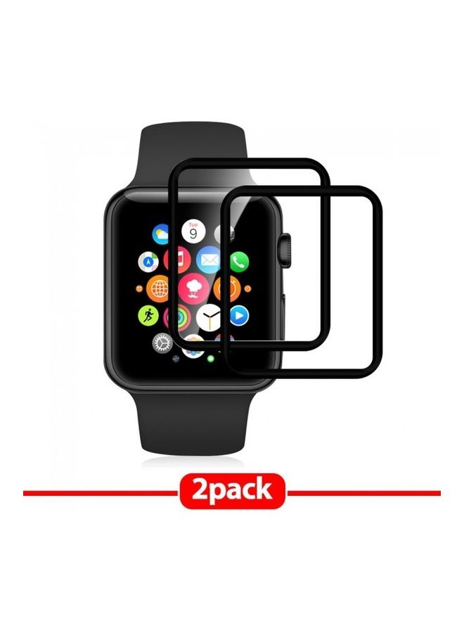 MARGOUN 2-Pack Tempered Glass Screen Protector for Apple Watch 40mm Clear - Image 5