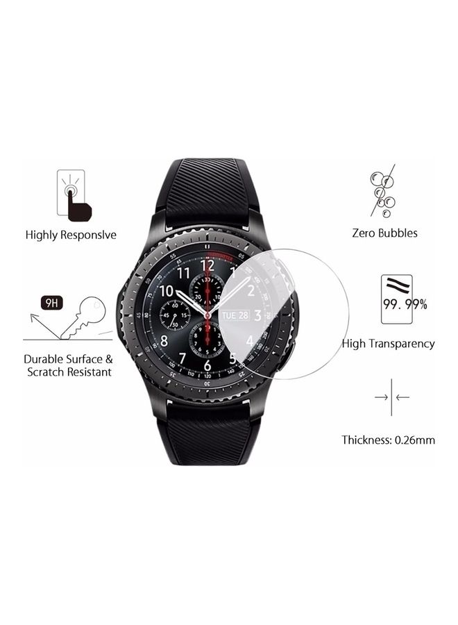 MARGOUN 3-Pack Screen Protector for Samsung Gear S3 Classic/Frontier Watch 46mm Clear - Image 3