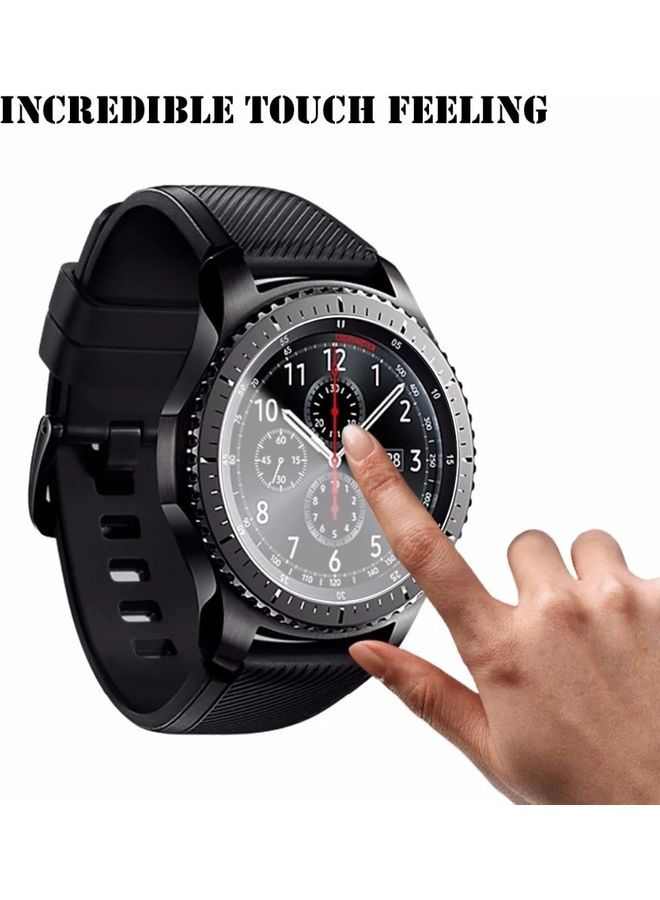 MARGOUN 3-Pack Screen Protector for Samsung Gear S3 Classic/Frontier Watch 46mm Clear - Image 2