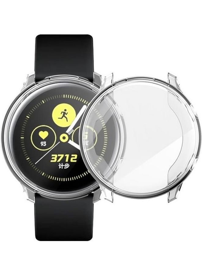 MARGOUN 3-Pack Protective Bumper TPU Case for Samsung Galaxy Watch Active/2 44mm Clear - Image 4