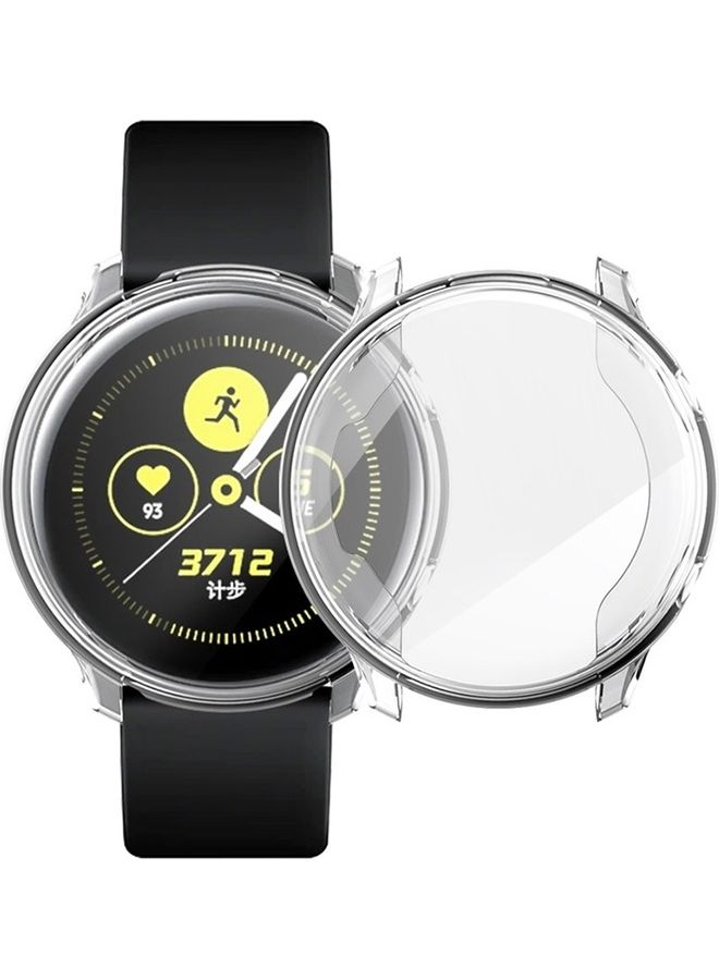 MARGOUN Protective Bumper TPU Case for Samsung Galaxy Active/2 Watch 44mm Clear - Image 2