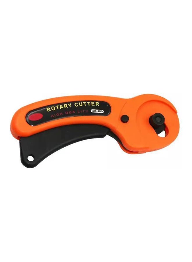 Roller Cutter for DIY Handicraft Patchwork Orange 22 x 4 x 6cm  - Image 1