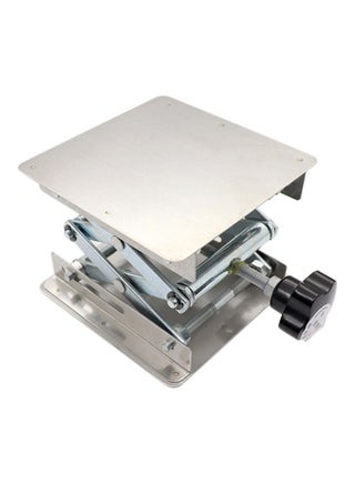 Mini Portable Lab Lifting Platform Stand Rack Silver 15 x 5.50 x 10.50cm - v1631688178/N50863529A_1