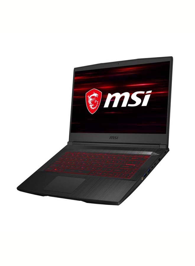 MSI - GF65 Thin 10SDR-458US Gaming Laptop With 15.6-Inch Full HD Display, Core i7-10750H Processer/8GB RAM/512GB SSD/6GB Nividia GeForce GTX 1660Ti Graphics Card English/Arabic Black - Image 1