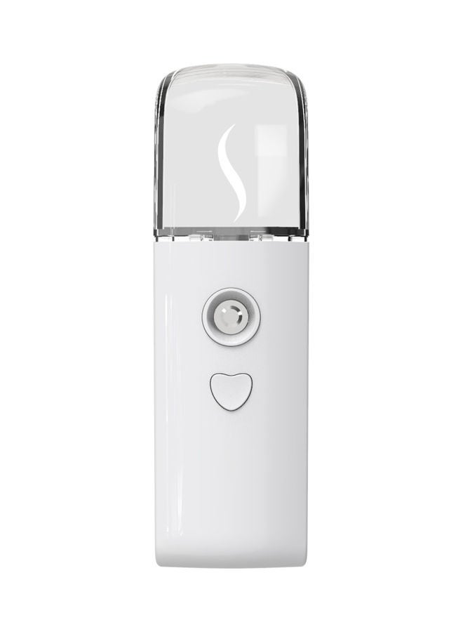 Handheld Portable Nano Facial Mist Sprayer Deep Moisturizing Mini Humidifier 20ml White - Image 1