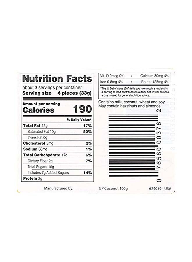 Loacker Wafer Milk Choc Coconut 100grams  - Image 5