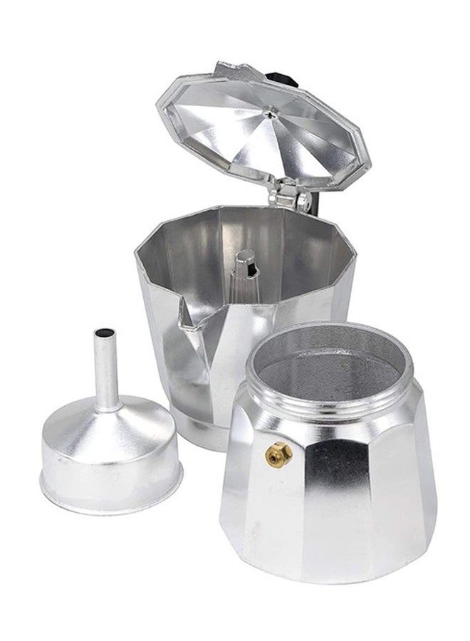 MIBRU Countertop Espresso Coffee Percolator 300.0 ml 1000.0 W MIBRU 251 Silver/Black  - Image 4