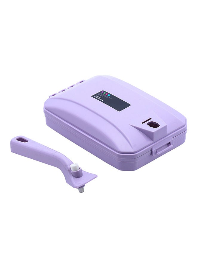 Multi-Purpose Carpet Brush Non-Slip Sofa Cleaning Roller for Home Purple 16.5X11.5X3cm - Image 1