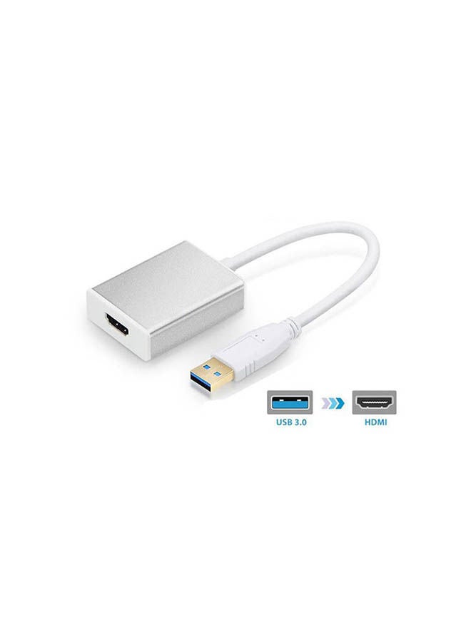 Adapters Usb To Hdmi White - Image 1