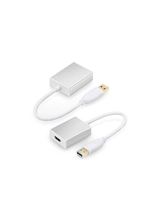 Adapters Usb To Hdmi White - Image 2