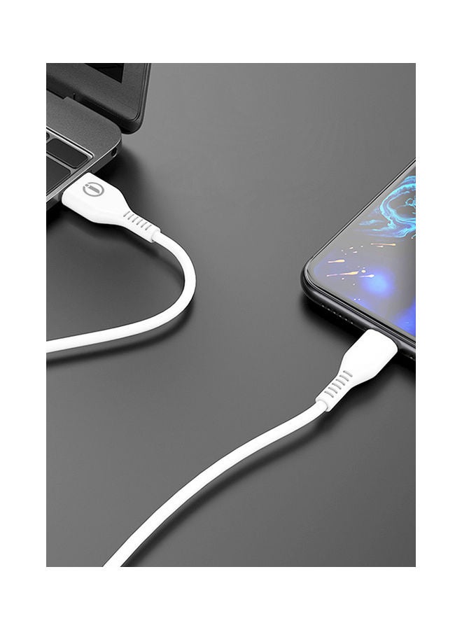 Innovation USB To TYPE-C Fast Charging Data Cable White - Image 3