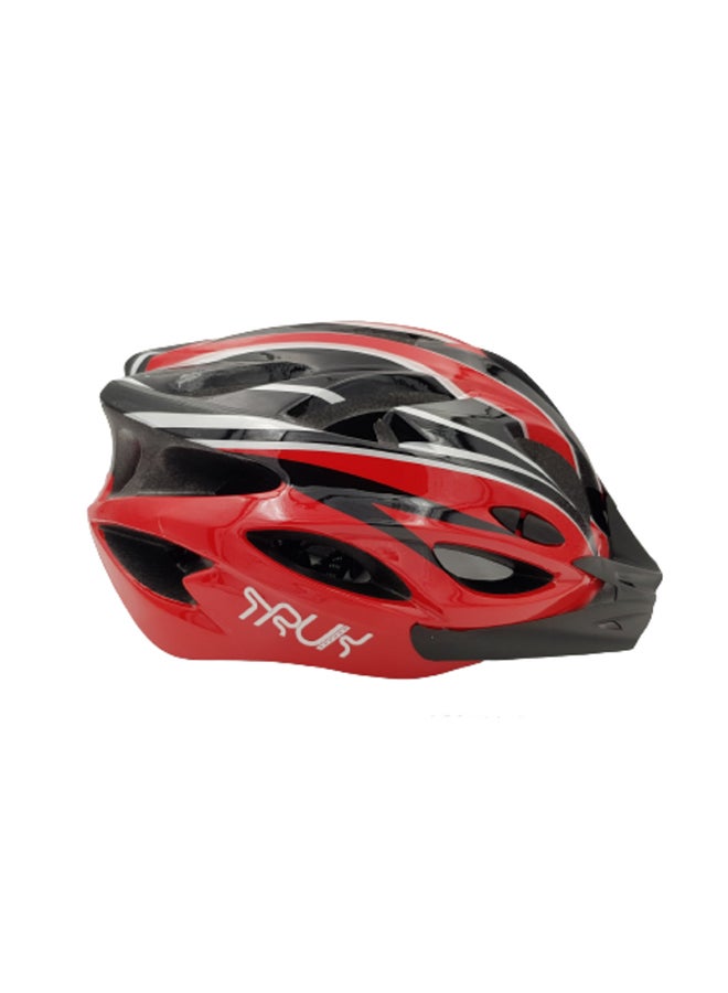 TRUK Aero Sports Bike Helmet Lightweight RED One size - Image 1