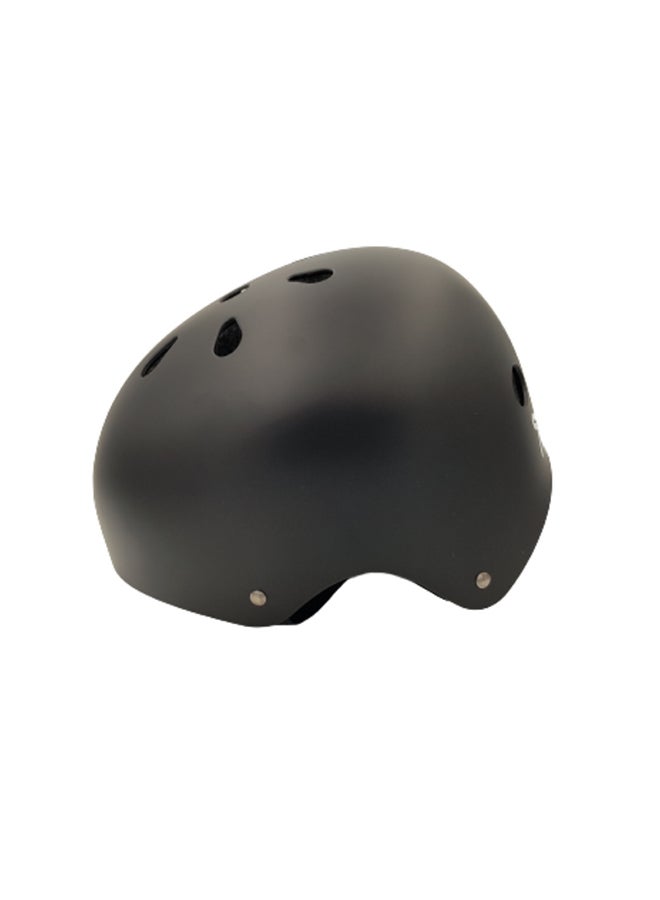 TRUK Protection Bike Helmet Lightweight MATTE BLACK One size - Image 3