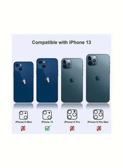 Rock Pow Pack of 3 Anti-Scratch iPhone 13 Camera Lens Protector Clear  - Image 2