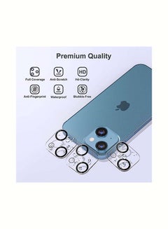 Rock Pow Pack of 3 Anti-Scratch iPhone 13 Camera Lens Protector Clear  - Image 5
