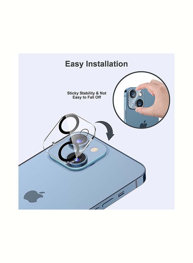 Pack of 3 Anti-Scratch iPhone 13 Camera Lens Protector Clear