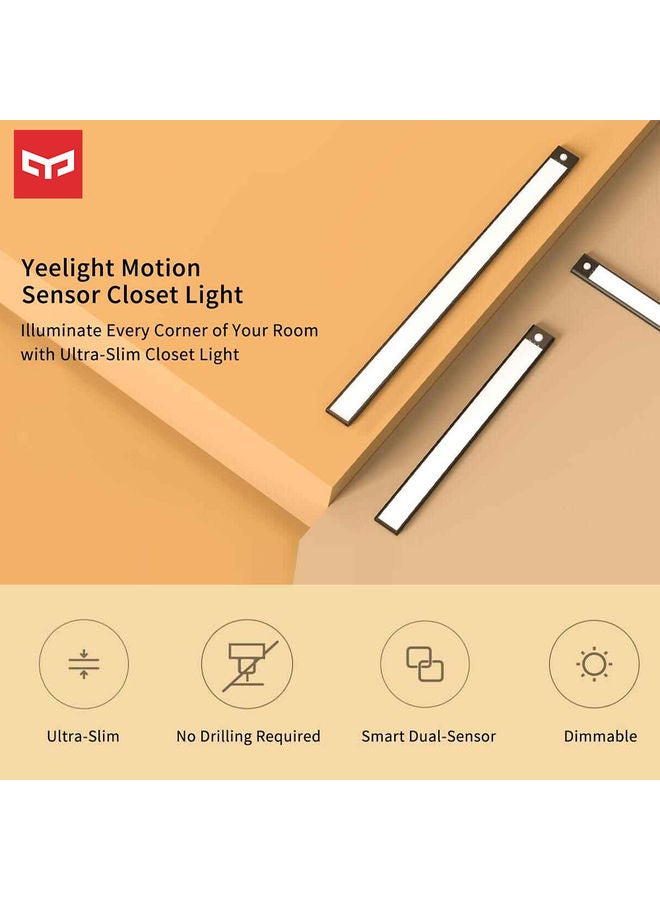 Yeelight Motion Sensor Under Cabinet Closet LED Wireless Night Light Warm White  - Image 5