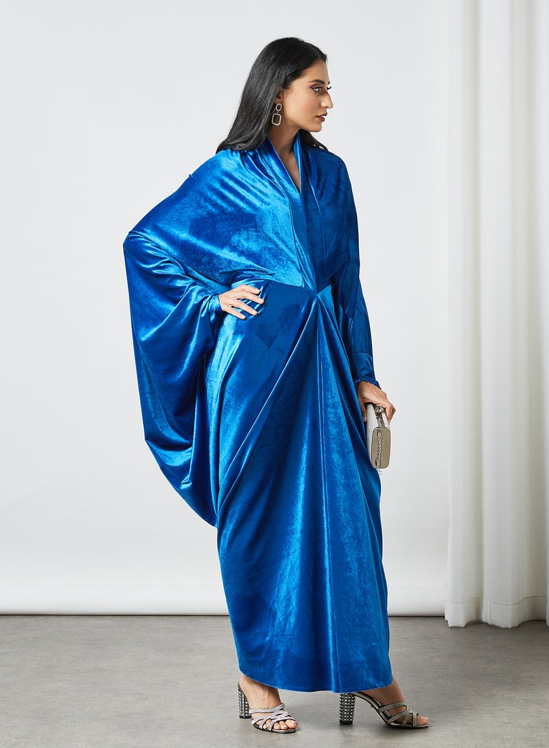 Hayat Butterfly Style Jalabiya Blue - Image 3