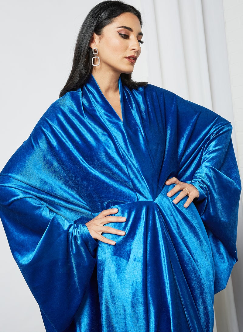 Hayat Butterfly Style Jalabiya Blue - Image 4