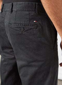 Denton Logo Flex Satin Chinos Black - v1631701824/N50306272V_4