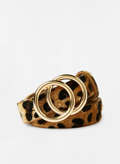 ONLY Kids Double Ring Belt Brown