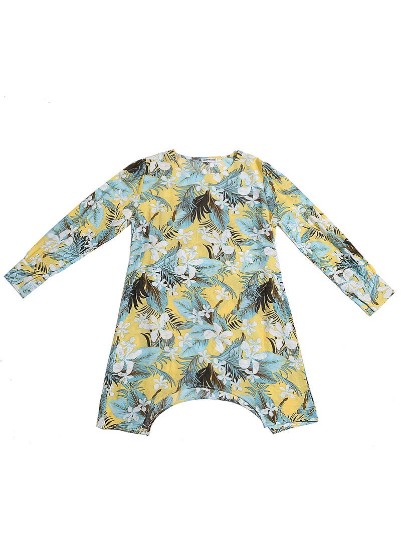 هانيميدو طقم قرطق وبنطال بطبعة من قطعتين - Image 1