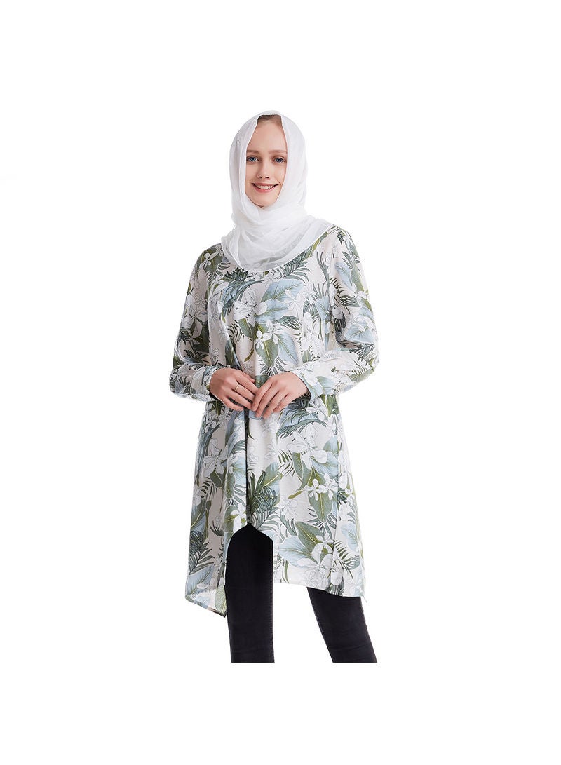 هانيميدو طقم قرطق وبنطال بطبعة من قطعتين - Image 2