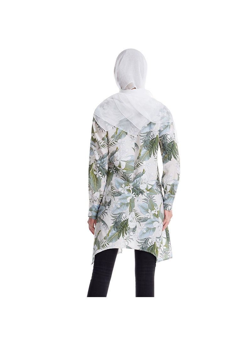 هانيميدو طقم قرطق وبنطال بطبعة من قطعتين - Image 3