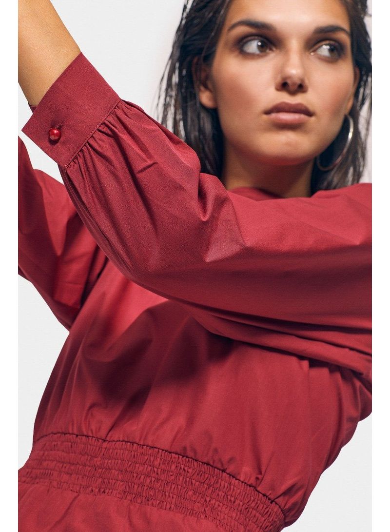 RINA Lovely Tartan Top Red - Image 3
