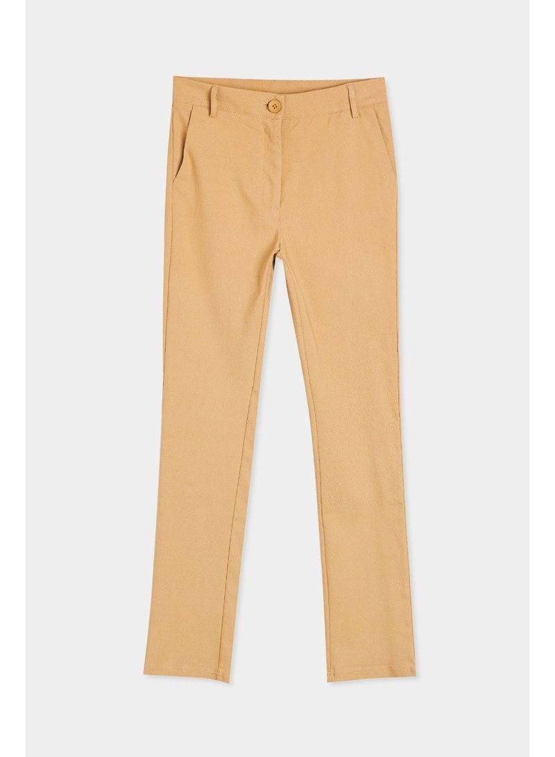 RINA Timeless Casual Pants Beige - Image 4