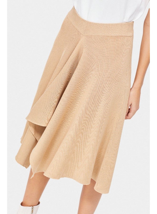 RINA Timeless Midi Skirt Beige  - Image 1