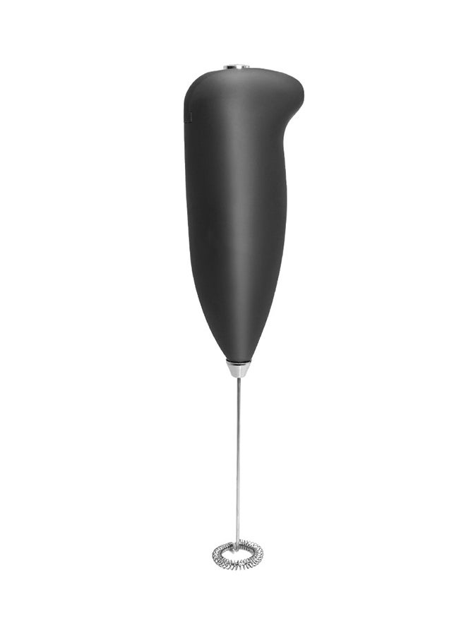 Generic Electric Milk Frother Automatic Handheld Foam Maker Black/Silver 22.5x4x5cm  - Image 1
