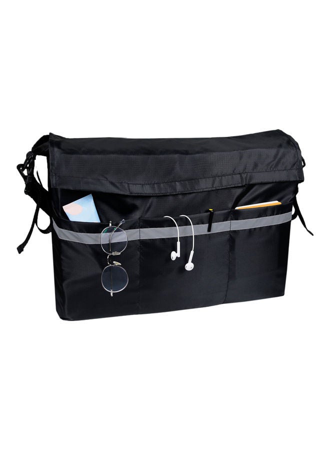 Generic Wheel Chair Organizer Pouch Black 25.00x3.00x18.00cm  - Image 2