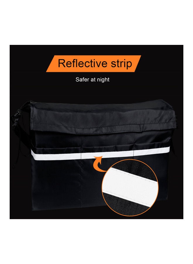 Generic Wheel Chair Organizer Pouch Black 25.00x3.00x18.00cm  - Image 3