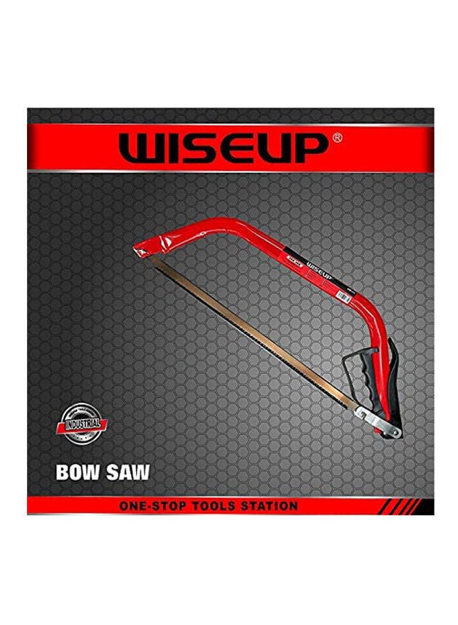 WISEUP 36" Hand Tree Saw Frame Two Way Heavy-Duty Red  - Image 2