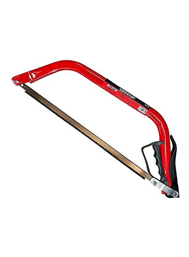 WISEUP 36" Hand Tree Saw Frame Two Way Heavy-Duty Red  - Image 1