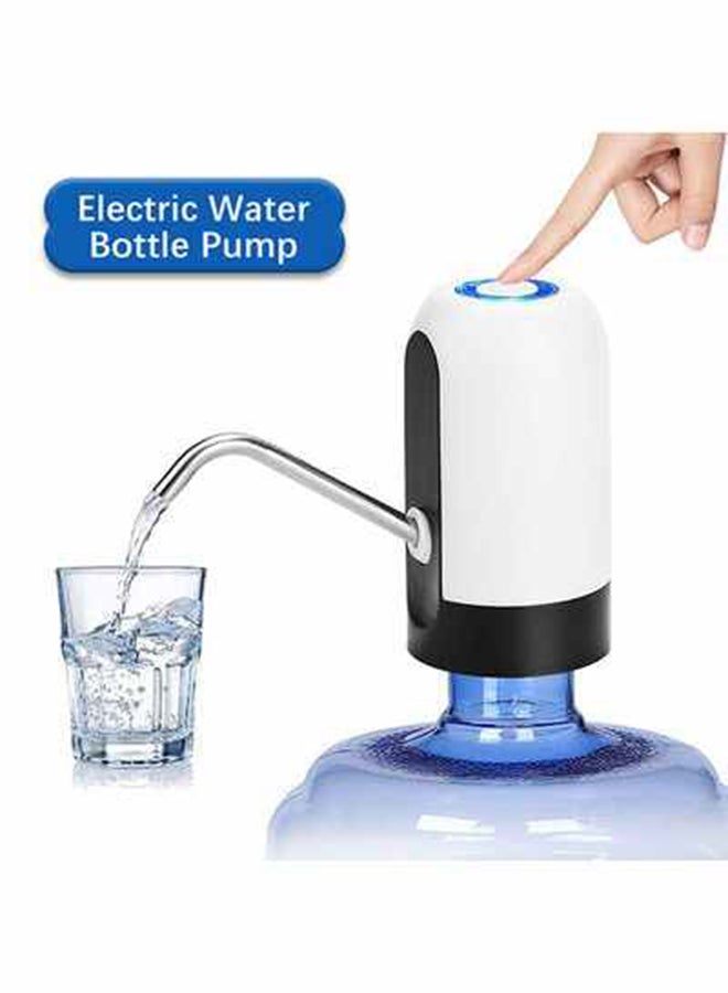 Electric Portable Drinking Water Dispenser USB Charging Automatic Drinking Water Pump White/Black 13.8x8.8x8.3cm  - Image 3